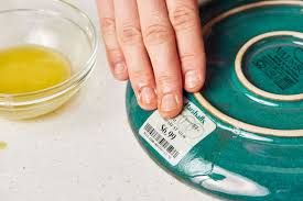 If you want a cheap safe alternative mix 1/2. Remove Stickers From New Plates Kitchn