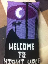 These are just a few of the welcome to night vale themed cross stitch patterns available from f.p. Ravelry Patriciarakel S Ambrose S Welcome To Night Vale Pillow