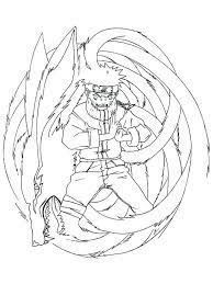 #naruto uzumaki #anime #naruto #naruto shippuden #nine tailed fox. Nine Tails Coloring Pages Coloring Home
