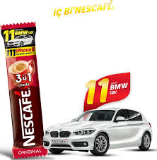 nescafe cekilis kampanyasi 11 kisiye bmw 118i otomobil 111 kisiye iphone 8 sonuclari bmw otomobil iphone