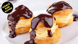 Fransuz aşhanasynyň meşhur süýji tagamy profiterol. Reteta Profiterol Youtube