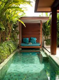 Saat ini, teras rumah biasanya memang minimalis. 50 Contoh Gambar Desain Ukuran Kolam Renang Minimalis