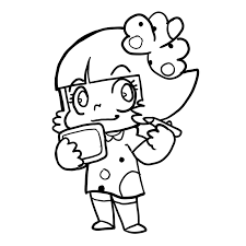 Download this adorable dog printable to delight your child. Coloring Page Suzu Astro Boy Go