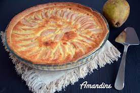 Recette De Tarte Amandine Aux Poires Fait Maison