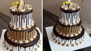 The cake recipe that you print out and keep in your recipe box because it's that good. How To Make 3 Step Cake Chocolate Design Fancy Cake Youtube