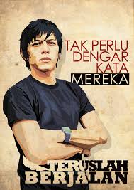 Ada beberapa kalimat yang sangat bijak. Gambar Kata Kata Ariel