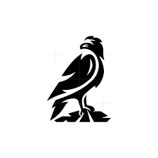 Proud Falcon Logo Falcon Logo Animal Logo Colorful Backgrounds