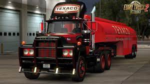 Texaco Mack R Series Skin For Ats And Ets2 Ets2 Mods Euro Truck Simulator 2 Mods Ets2 Trucks Maps