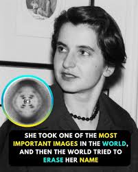 Rosalind Franklin was a pioneering chemist whose X-ray photograph known as  Photo 51 revealed the double helix structure of DNA. Her groundbreaking  work provided the key evidence that allowed Watson and Crick