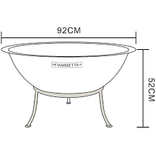 We may earn commissions on some links. Rusty Cast Iron Firepit With Stand Fiammetta