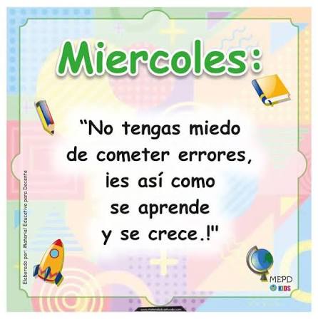 CARTELES DE "FRASES MOTIVADORAS PARA NIÑOS".?? ?Cada día de la semana.  Carteles para imprimir en PDF:??  PDF✓https://materialeducativodoc.com/carteles-de-frases-motivadoras-para-los -ninos/ PDF✓https://www.pinterest.com/pin/582019951875311907/