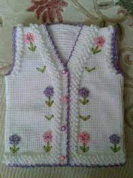 cicekli tunus isi yelek yapimi by hatice baby knitting patterns crochet baby patterns crochet baby