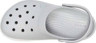 Crocs Crocband Platform Clog Light Grey Rose Free Shipping Exchangesplay Product Video Platform Clogs Crocs Crocband Crocs
