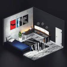 3d Setup Rooms On Instagram Clean 3d Room Rate This Room 0 10 Tag Your Friend And Share It Bedroom Design Bedroom Setup 3d Room