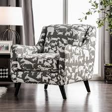 Check out these small living room ideas and design schemes for tiny spaces, from the ideal home archives. The Perfect Accent Chair For Any Dog Lover This Animal Print Chair Is Finished In A Mid Century Modern Style