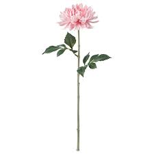 There are 8168 pink fake flowers for sale on etsy, and they cost $9.75 on average. Smycka Artificial Flower Dahlia Light Pink Ikea