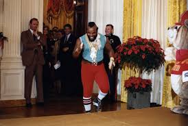 Check spelling or type a new query. Vintage Photos Of Mr T And Nancy Reagan Teamed Up To Light Up The White House Christmas Decorations In 1983 Vintage Everyday