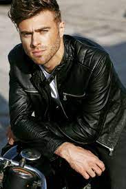 Pin By Steinbock On Devin Paisley Leather Jacket Men Leather Jacket Black Outfit Men