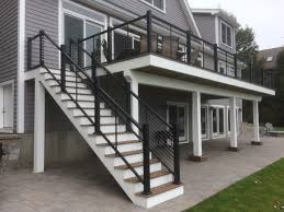 Dekpro railing systems provides form, function and precision engineering at an economical price. Nova Ii Cable Railing System Lakefront In New Hampshire Atlantis Rail Systems