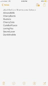 Aesthetic Usernames Aesthetic Usernames Usernames For Instagram Name For Instagram