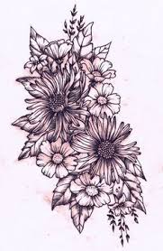 Flower Tattoo Shoulder Piece Peacock Feather And Teal My Favorite Sunflower Lily And Rose Flower Tattoo Shoulder Realistic Flower Tattoo Tattoos