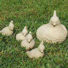 Farm animals yard ornaments ▪ metal big foot in 3 sizes garden sasquatch yard decoration ▪ view all ». Animal Statues Concrete Mom Quail Statue From Wholesale Terracotta To Unique Pottery Pieces Arizona Pottery Has It All