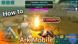 Therefore you went to 'host a server'. How To Build Campfire For Cooking Warming Lighting Step By Step Ark Mobile Android Ios Youtube