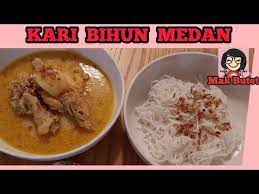 Kari Bihun Medan Kuliner Medan Youtube Resep Ayam Kari Kota Medan Resep Kari