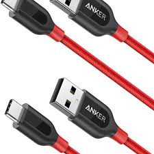 Usb type c cable, anker powerline+ usb c to usb 3.0 cable (3ft). Kabel Anker