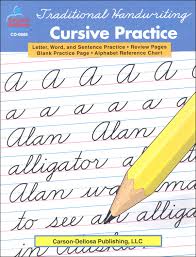 Tradtl Handwriting Cursive Practice Res Bk
