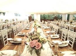 Recycled Bleached Tables And White Tiffany Chairs Tiffany Chair Reception Table Settings Teak Dining Table