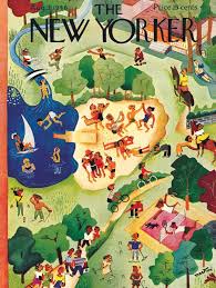 3 free meals every day for any new yorker (us). 1000 Piece Jigsaw Puzzle New Yorker Summer Camp New York Puzzle Company Toys Games Jigsaw Puzzles