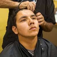 Lieutenant Col. Maisie Wong (right), civil affairs