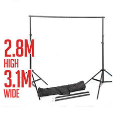 1000's of backdrops, backgrounds, printed backdrops, props, lighting & studio photography equipment. Heavy Duty Background Backdrop Studio Stand 2 8m X 3 1m 12kg Max Load