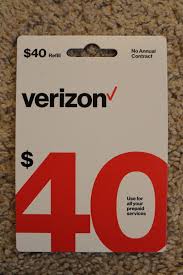 Phone And Data Cards 43308 Verizon Wireless 40 Refill Card Prepaid Service Fast Email Delivery Guarantee Buy It Now O Verizon Prepaid Refill Phone Cards