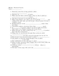 How much does it cost to use a 2.5 kw electric fire for 4 hours if electricity costs 7.5 pence per unit? Bill Nye Electrical Current Video Questions By Nicole Hays Tpt