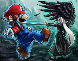 Sephiroth Impaling Mario: Image Gallery (List View) | Know Your Meme