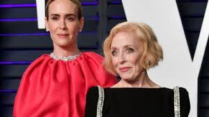 Holland taylor is an american actor and playwright. Sarah Paulson Cozies Up To Gf Holland Taylor 76 At Oscar Party