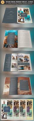 Free Download Oceans Funeral Program Template 8 Pages In 2020 Funeral Program Template Funeral Programs Program Template