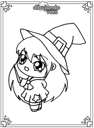 Dibujos De Halloween Para Colorear Kawaii