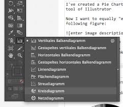 how to disunite pie chart elements graphic design stack