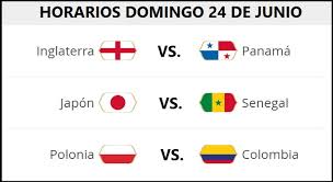 Conoce a qué hora juega tu equipo en directv, fox sports, movistar deportes, tyc sports, gol perú, latina y goltv. Partidos Domingo 24 Junio Mundial Rusia 2018 Jornada 11 Horarios Y Tv