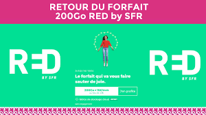 Последние твиты от red by sfr (@redbysfr). La Ravissante Promotion Forfait 200go Chez Red Est De Retour Au Catalogue