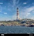 Oksoy lighthouse hi-res stock photography and images - Alamy