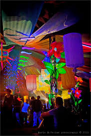 H1 Ozora Festival 2009 H1 Dekoracii Vizualnye Effekty Cvety