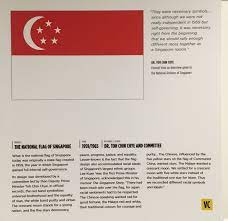 How singapore's national anthem & flag nearly turned out different. 1 The National Flag Of Singapore 1959 1965 The Flag Is Significant Because It Is What Represents This Nation The C Singapore Flag National Flag Meant To Be