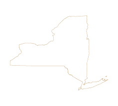 New York Outline Vector 1024x1024 Png 874 787 Pixels Outline State Outline New York