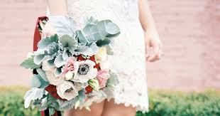 A wedding bouquet made with daisies makes a nice presentation. The Ten Best Royal Wedding Bouquets Bouqs Blog