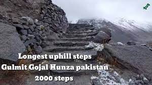 Dopo 8 giorni in parete compie in libera la prima ripetizione della dawn wall, la linea su el capitan più lunga e probabilmente più difficile al mondo, capolavoro di tommy caldwell. Longest Uphill Steps Pakistan Ondra Poygah Gulmit Hunza Valley Travel Hunza Pakistan Northren Areas Youtube