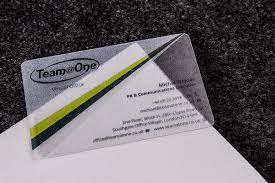 4.7 out of 5 stars 186. Clear Plastic Business Cards Luxury Printing